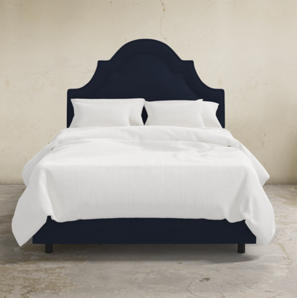 Tabitha Scalloped Customizable Bed