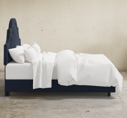 Tabitha Scalloped Customizable Bed