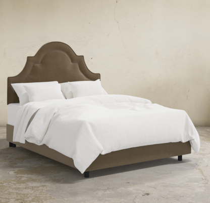 Tabitha Scalloped Customizable Bed