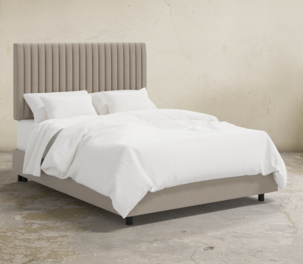 Maryn Channelled Back Customizable Bed