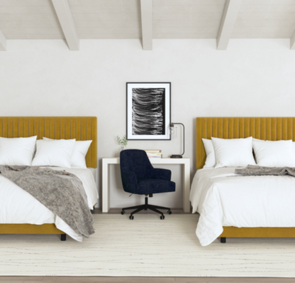 Maryn Channelled Back Customizable Bed