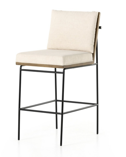 Croatia Bar Stool- Flax