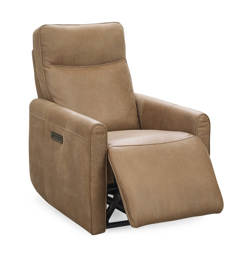Valkerie 29" Top Grain Leather Power Recliner - Toffee