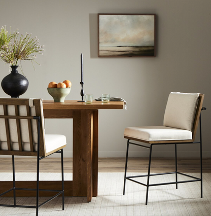 Croatia Counter Stool- Flax