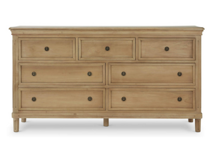 Haywood 72" Mahogany 7 Drawer Dresser - Fruitwood