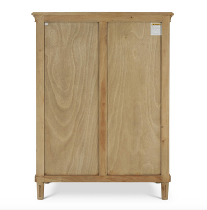 Haywood 41" Mahogany 6 Drawer Chest- Fruitwood