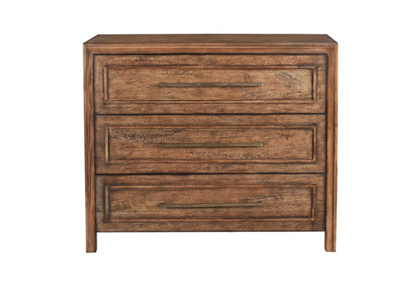 Wilshire 44" 3 Drawer Bachelors Chest - Pecan