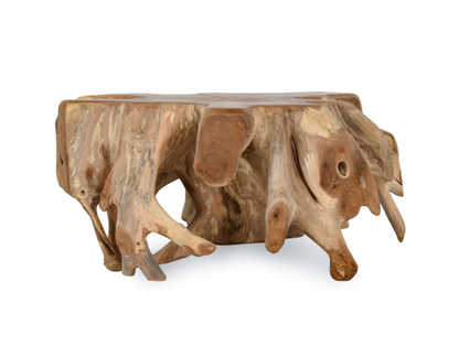 Crete 41" Reclaimed Teak Root Coffee Table - Natural