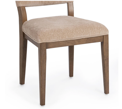 Astraya Dining Chair - Sand Taupe + Desert