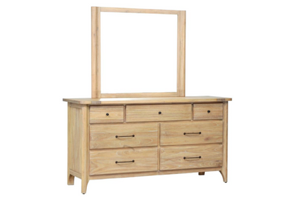 Sedona 68" 7 Drawer Dresser - Blonde Oak