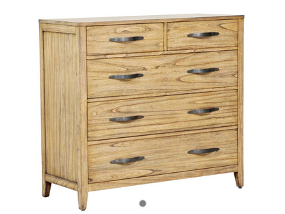 Provo 52" 5 Drawer Small Chest - Sandrift