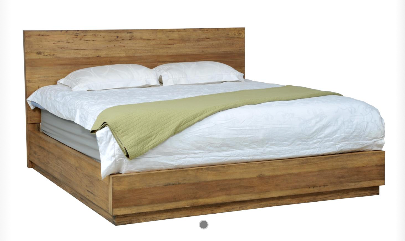 Laguna 88" King Bed - Golden Teak