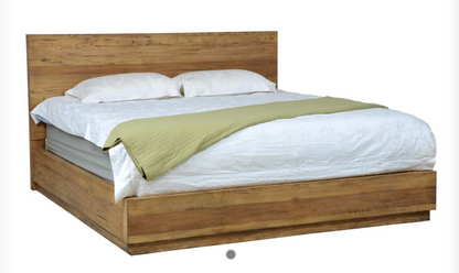 Laguna 88" King Bed - Golden Teak