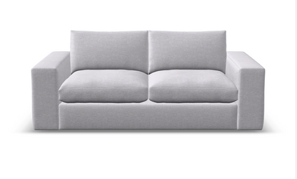 Everette Quick Ship 83" 2 Trillium Cushion Loveseat - Cloud