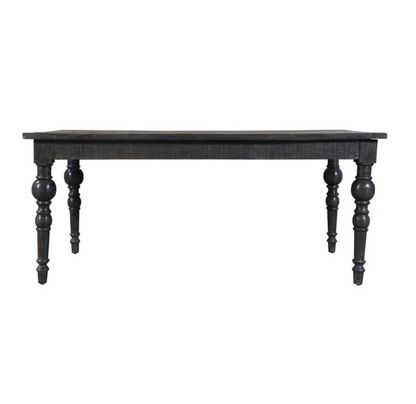 Francesca 71" Dining Table - Rustic Brown Wash
