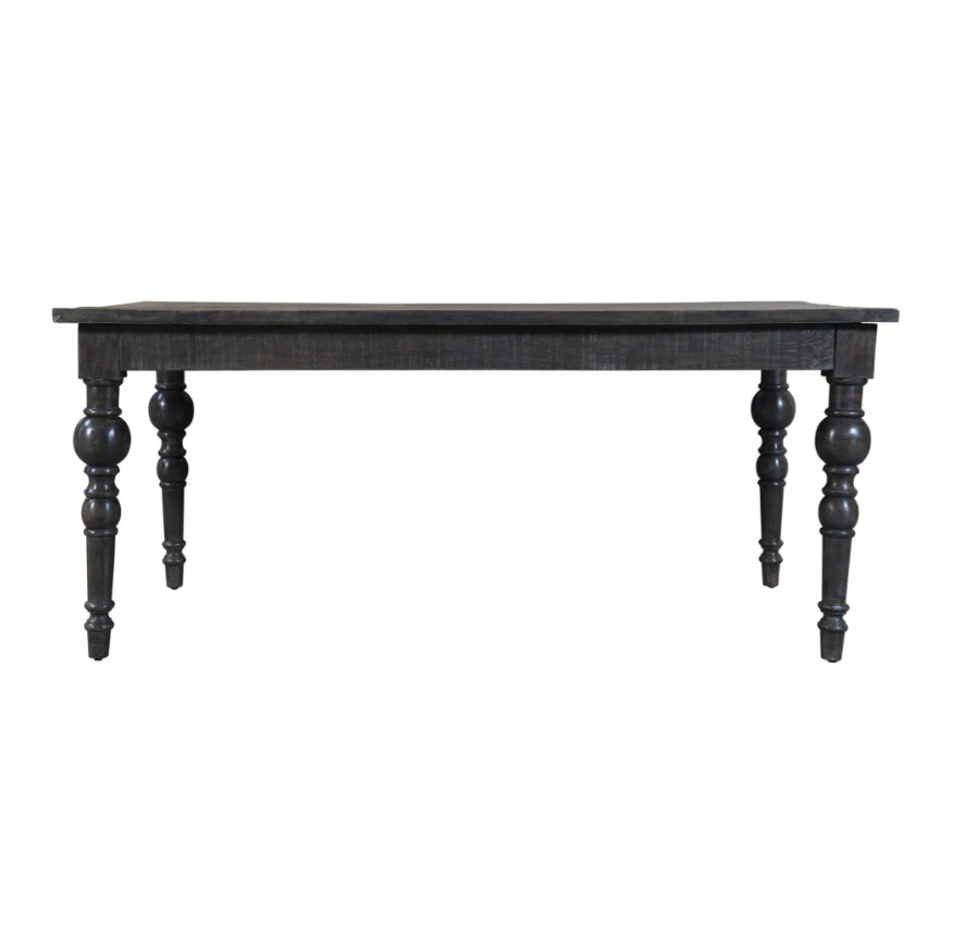 Francesca 71" Dining Table - Rustic Brown Wash