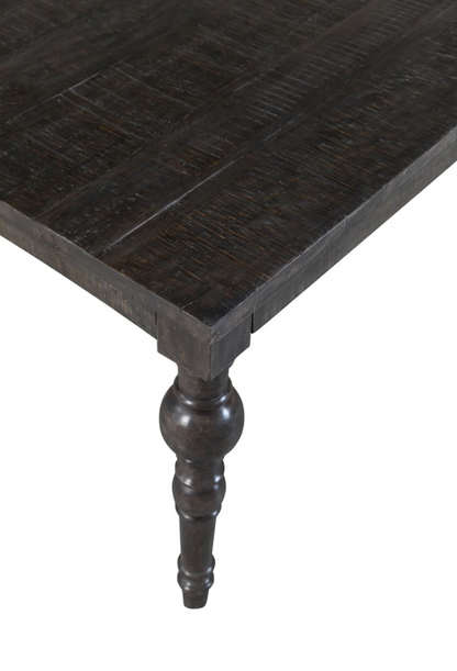 Francesca 71" Dining Table - Rustic Brown Wash