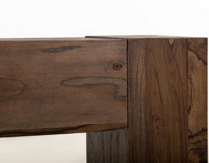 Lakota 65" Poplar Console Table - Warm Natural