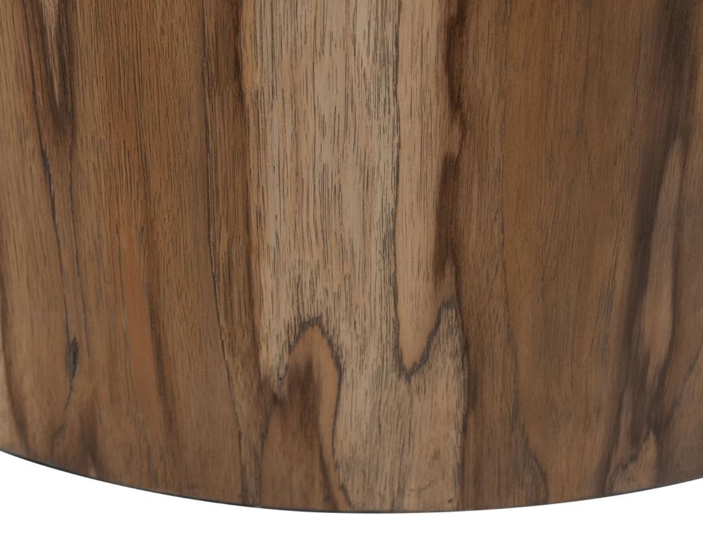 Bertram 18" Teak Chairside Table - Natural