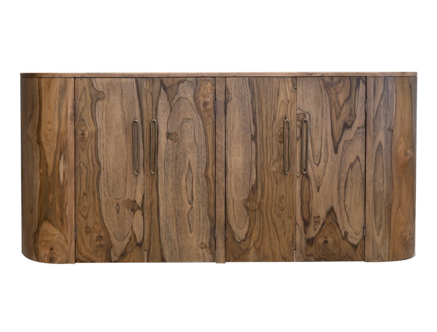 Bertram 70" Teak 4 Door Sideboard - Natural