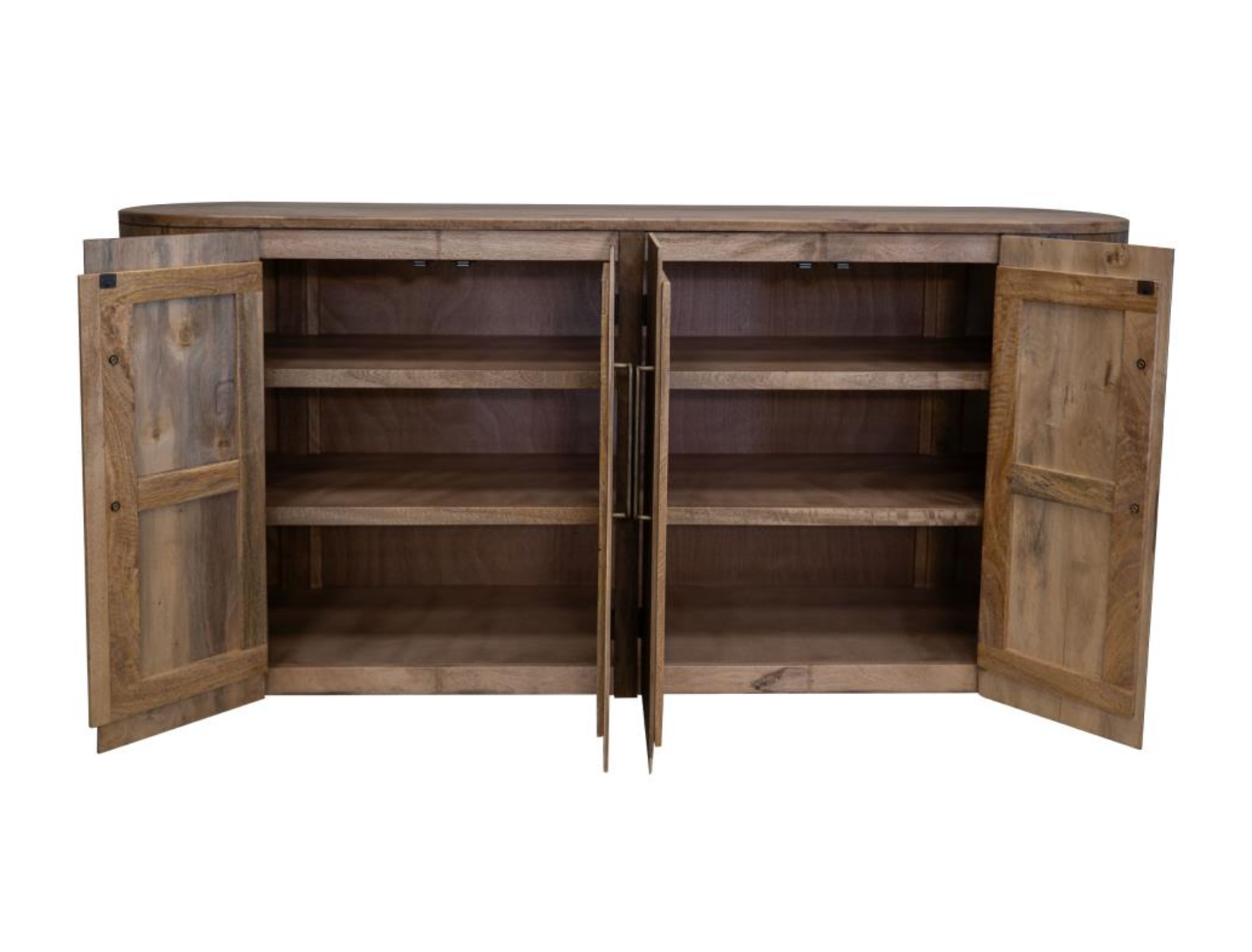 Bertram 70" Teak 4 Door Sideboard - Natural
