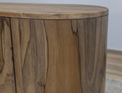 Bertram 70" Teak 4 Door Sideboard - Natural