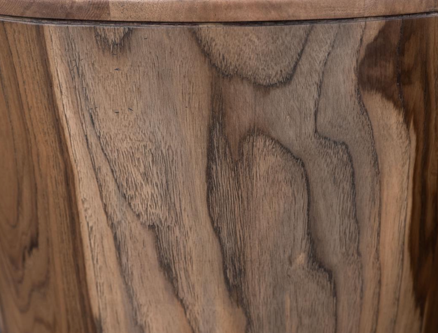 Bertram 42" Teak Round Coffee Table - Natural