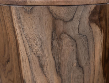 Bertram 42" Teak Round Coffee Table - Natural