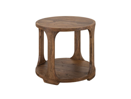 Bertram 26" Teak End Table - Natural