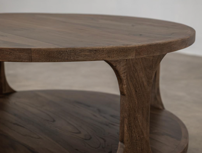 Bertram 26" Teak End Table - Natural