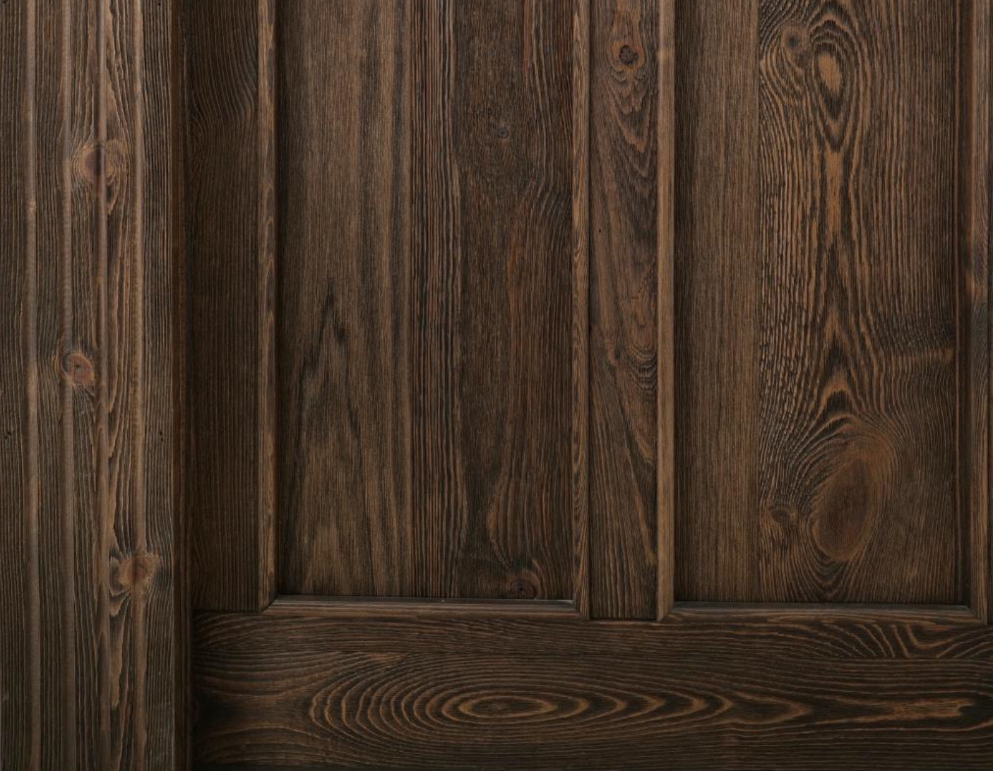 Dothan 84" King Bed- Dark Cocoa