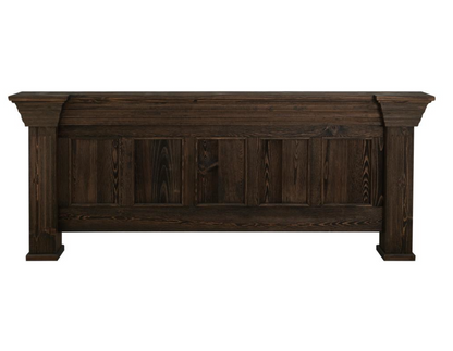 Dothan 84" King Bed- Dark Cocoa