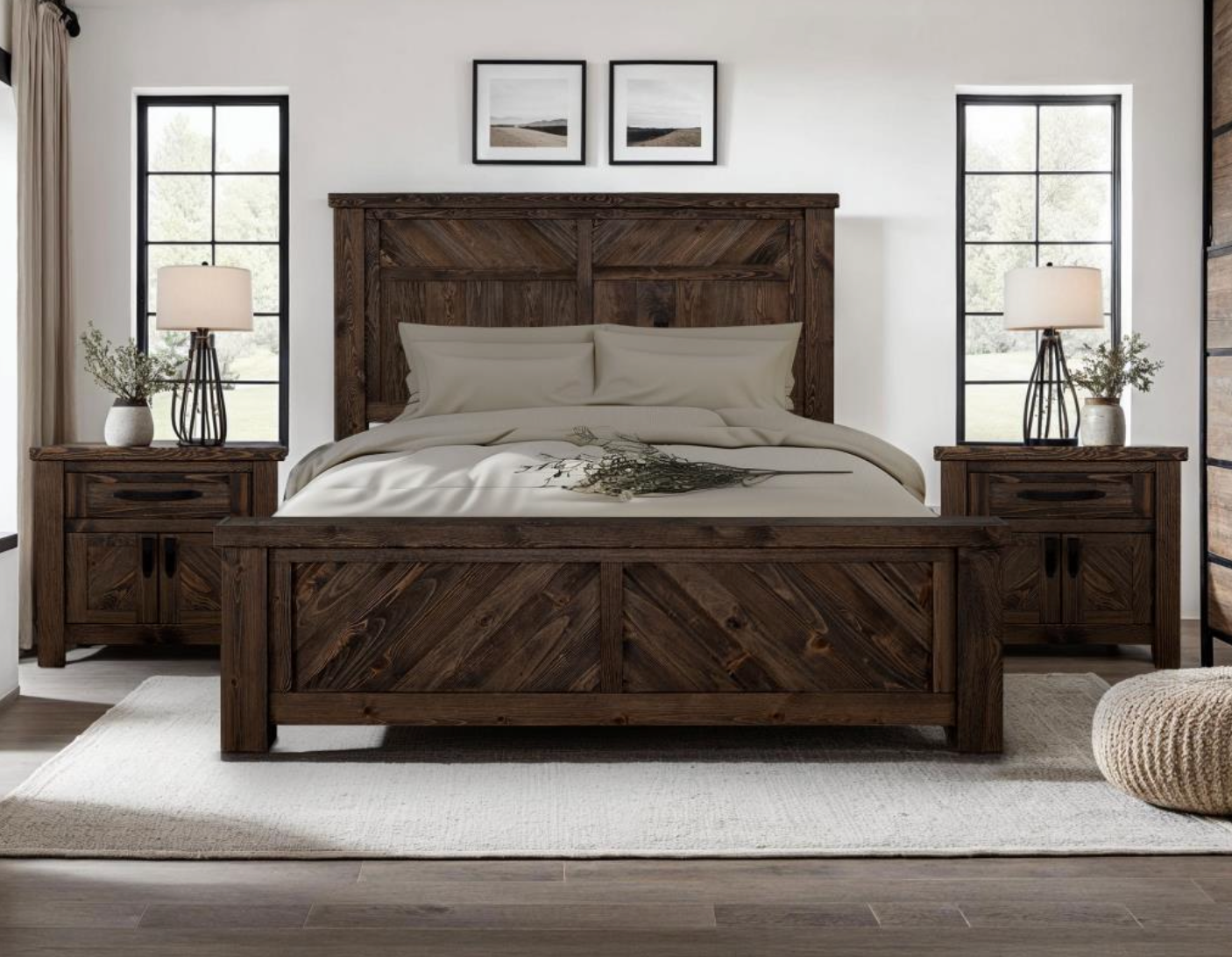 Dalton 67" Queen Bed - Espresso