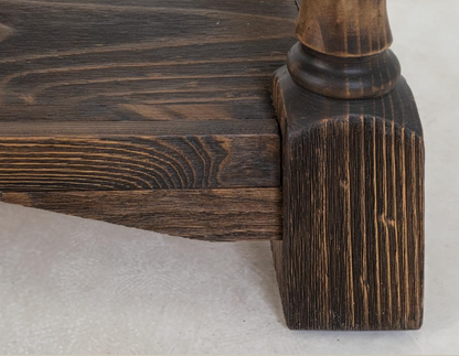 Dalton 60" 2 Drawer Console Table- Espresso