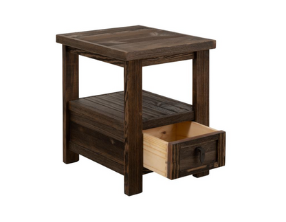 Dalton 18" Chairside Table - Expresso