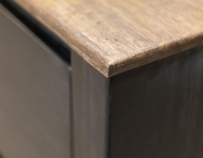 Etowah 36" Five Drawer Chest - Ebony