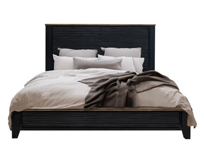 Etowah 84" King Bed - Ebony