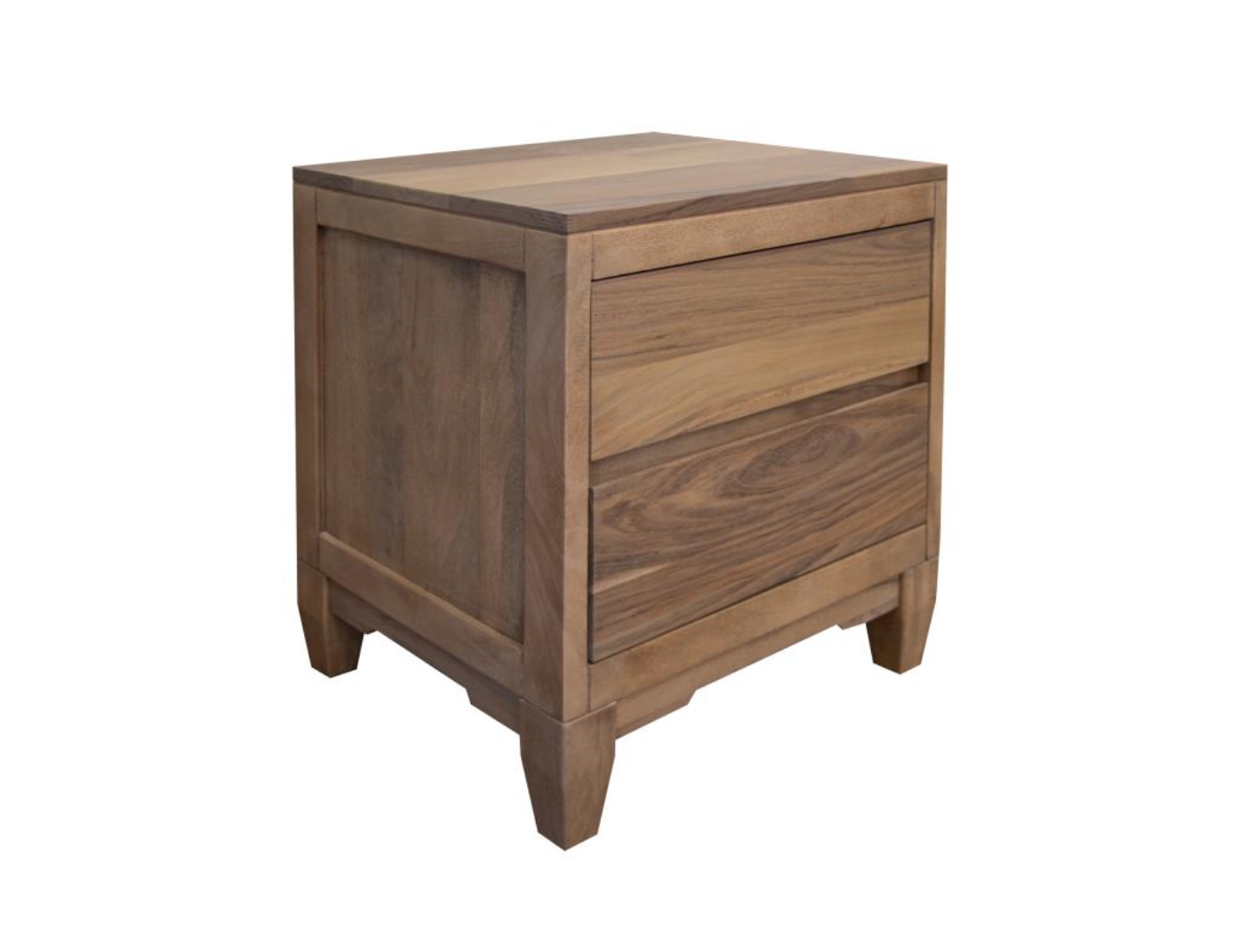 Tamarindo 24" Parota 2 Drawer Nightstand - Natural