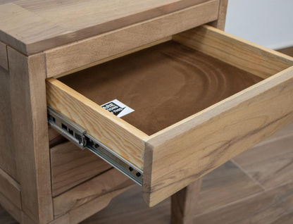 Tamarindo 24" Parota 2 Drawer Nightstand - Natural