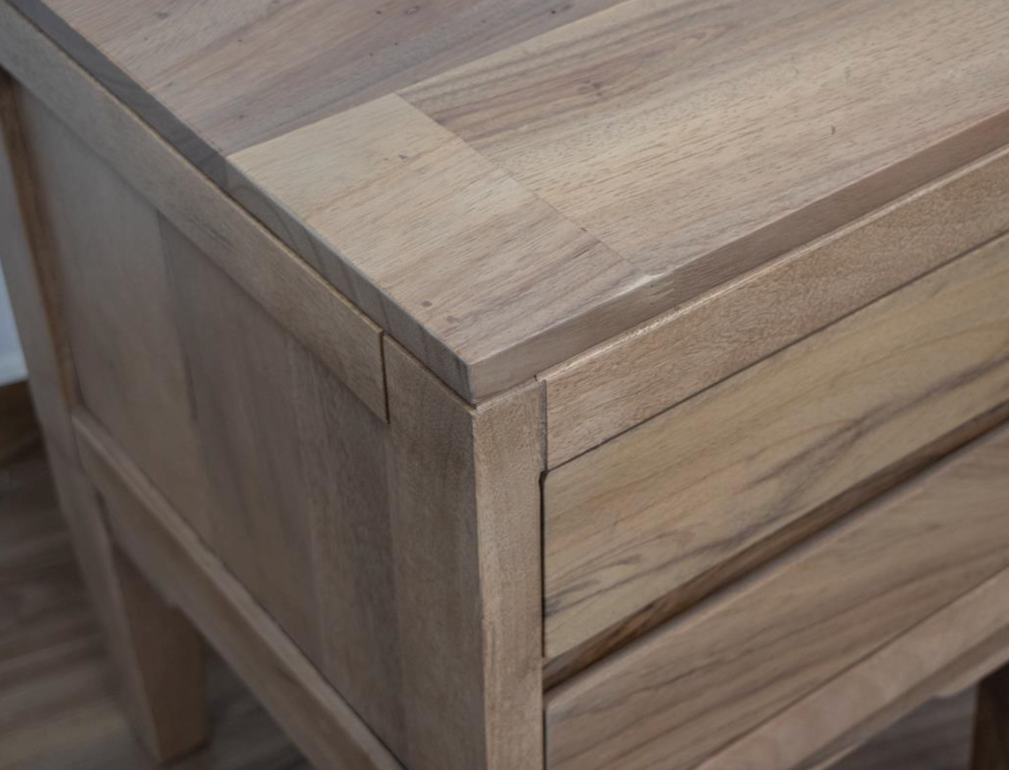 Tamarindo 24" Parota 2 Drawer Nightstand - Natural