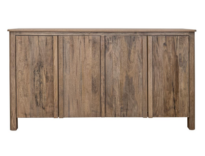 Nosara 73" 4 Door Mango Wood Sideboard - Distressed Light Natural