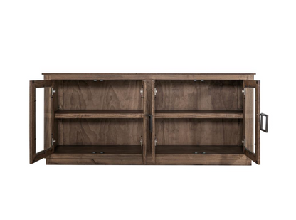 Samara 69" Melina 4 Door Sideboard - Natural