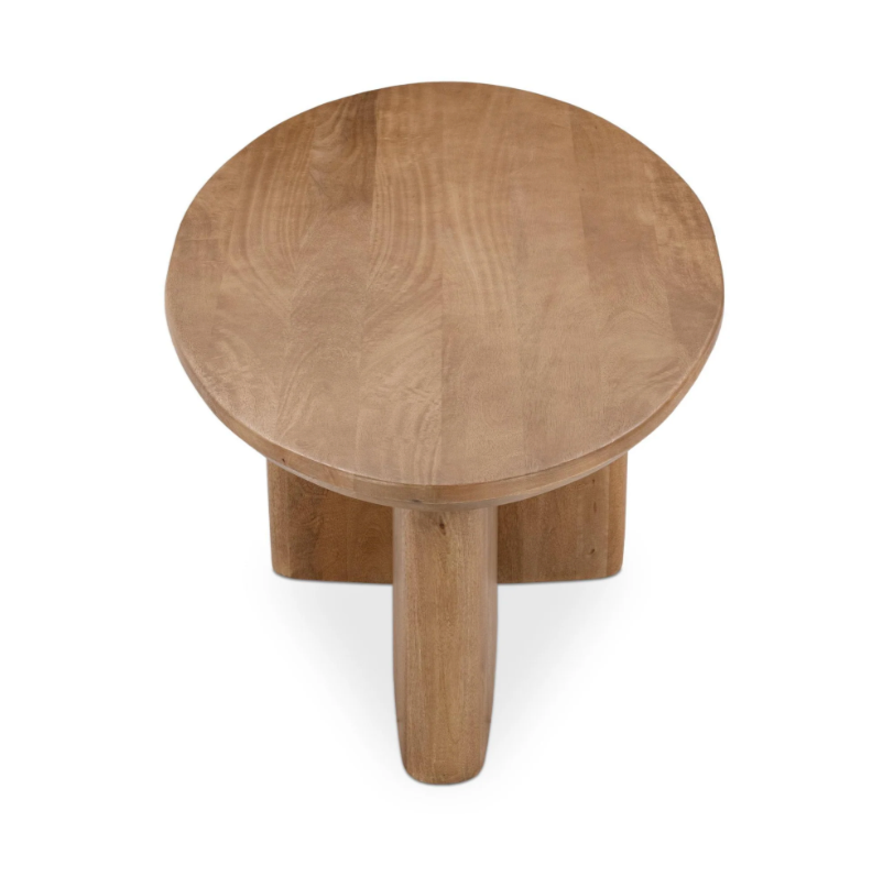 Midlothian 24" Round End Table - Natural Maple