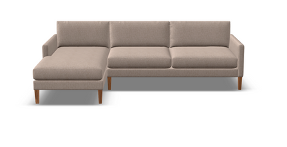 Chelsea Quick Ship 90" 2 Cushion Sofa + Chaise