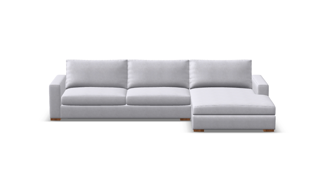 Gretchen Express Ship 147" Wide Track Arm Sofa + Chaise