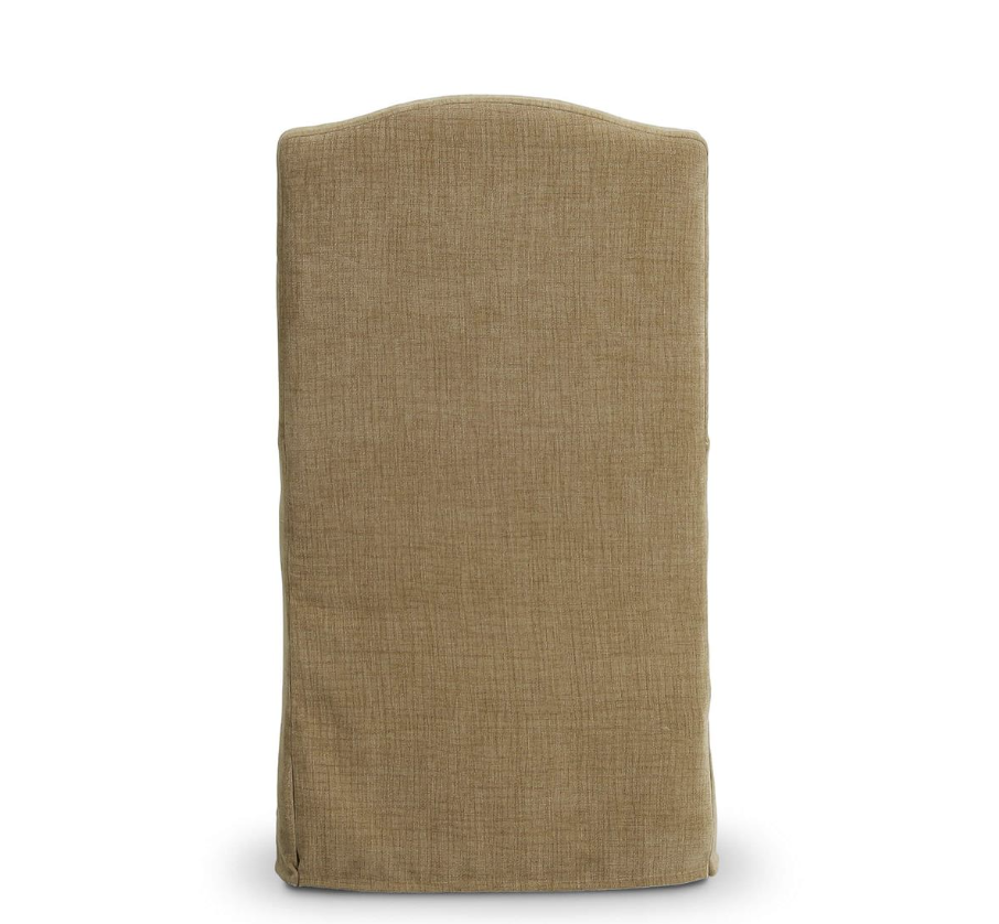August 22" Slipcover Dining Chair - Performance French Linen