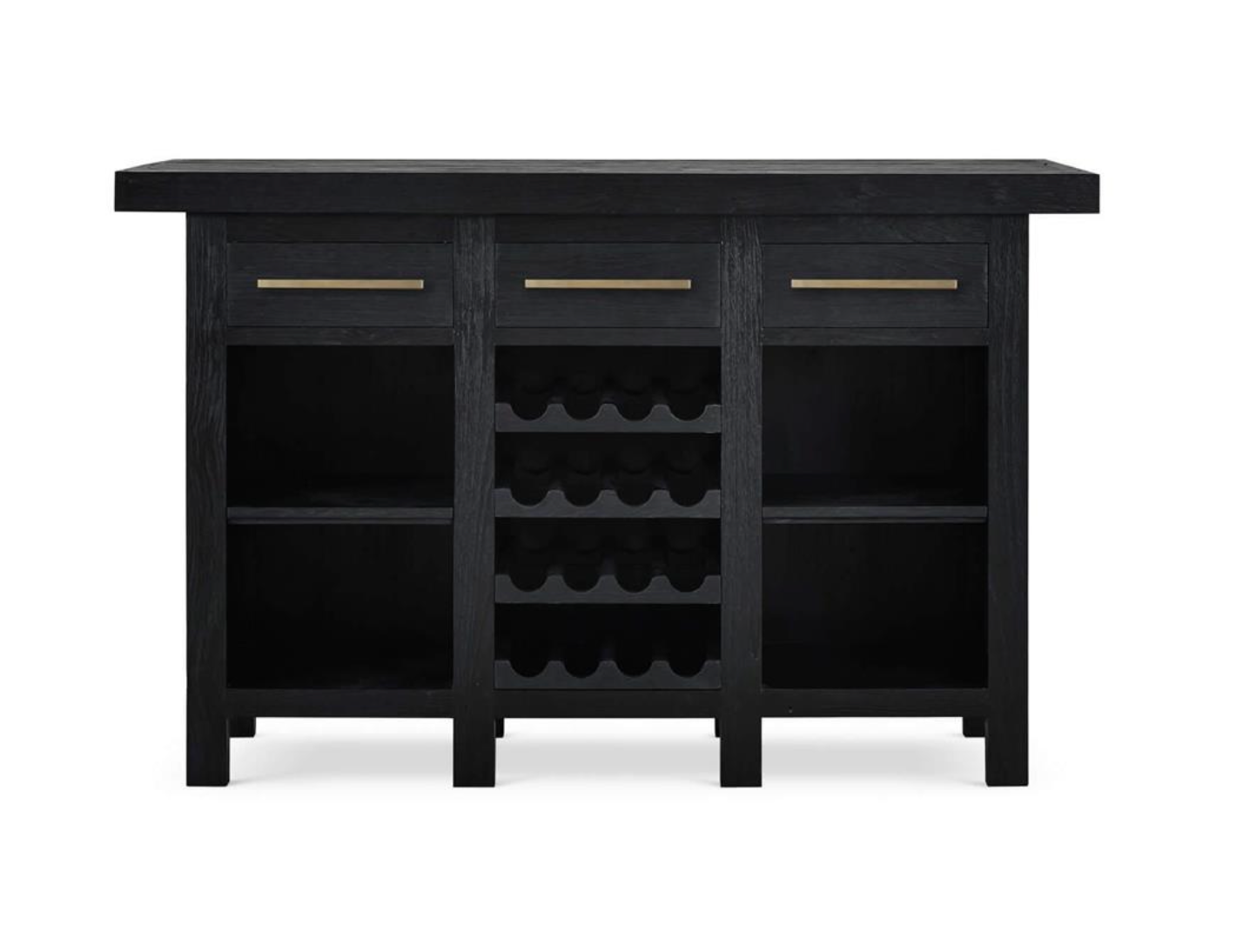 Carter 66" Teak Bar Cabinet