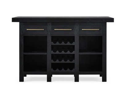 Carter 66" Teak Bar Cabinet