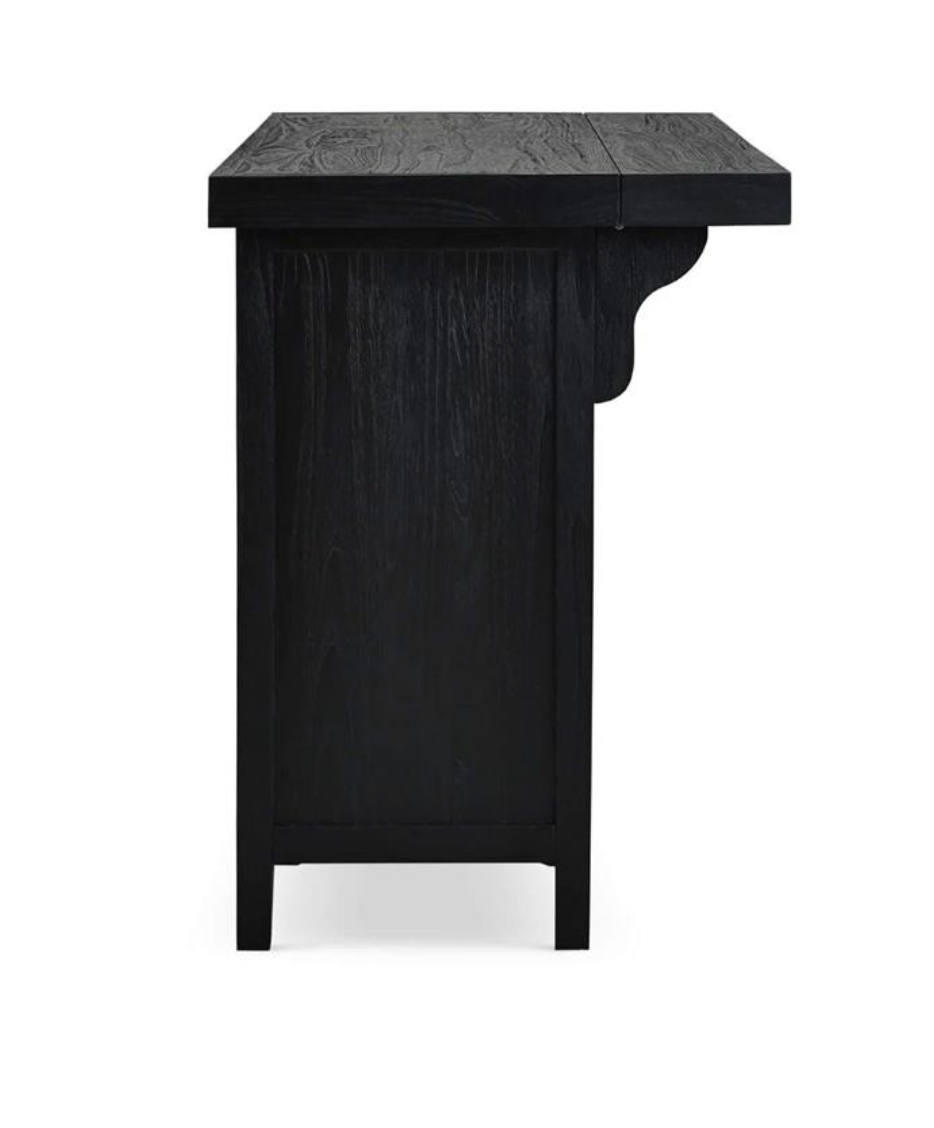 Carter 66" Teak Bar Cabinet
