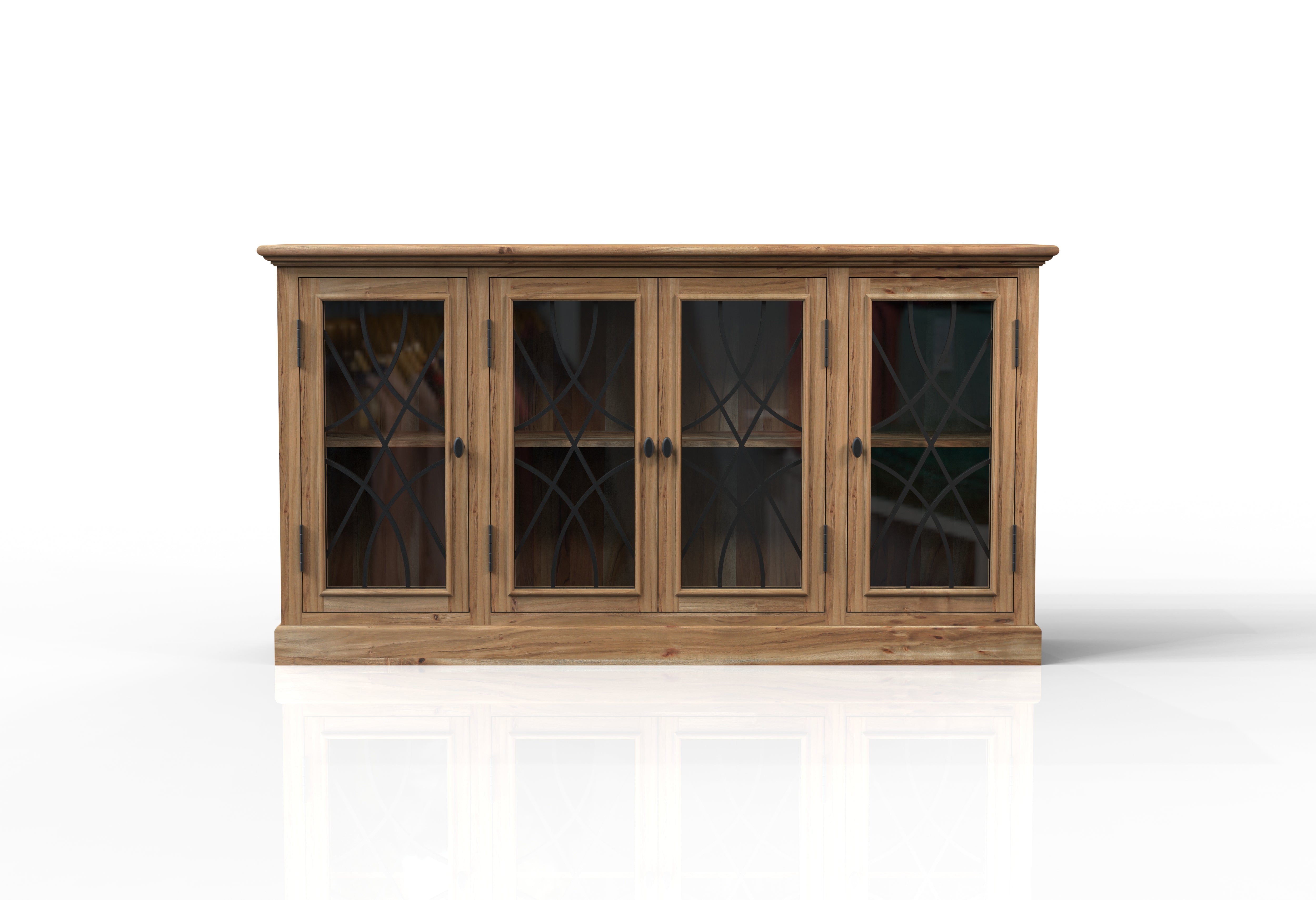 Morrison 76" 4 Door Sideboard - Natural